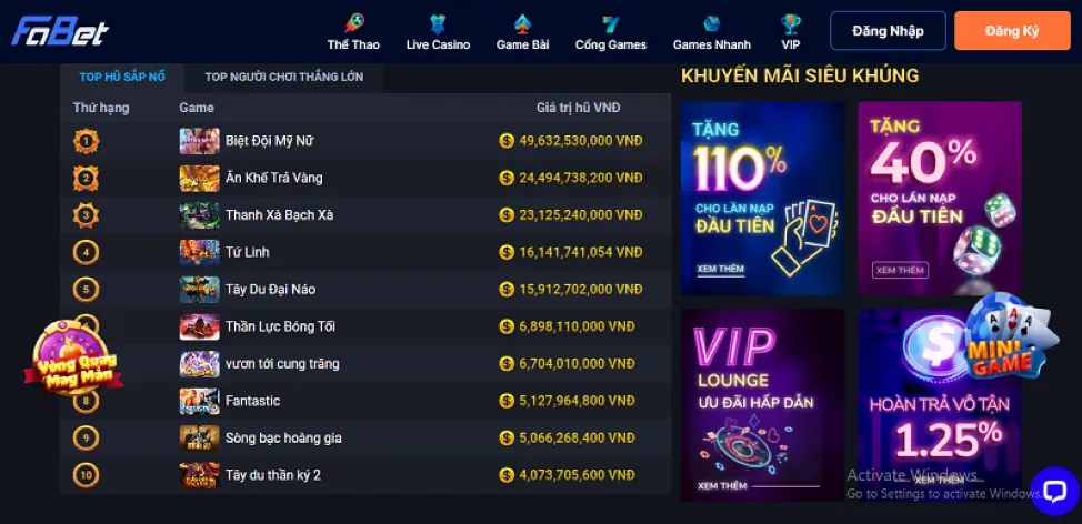 Chơi Nổ Hũ trên di động tại BJ88 Win